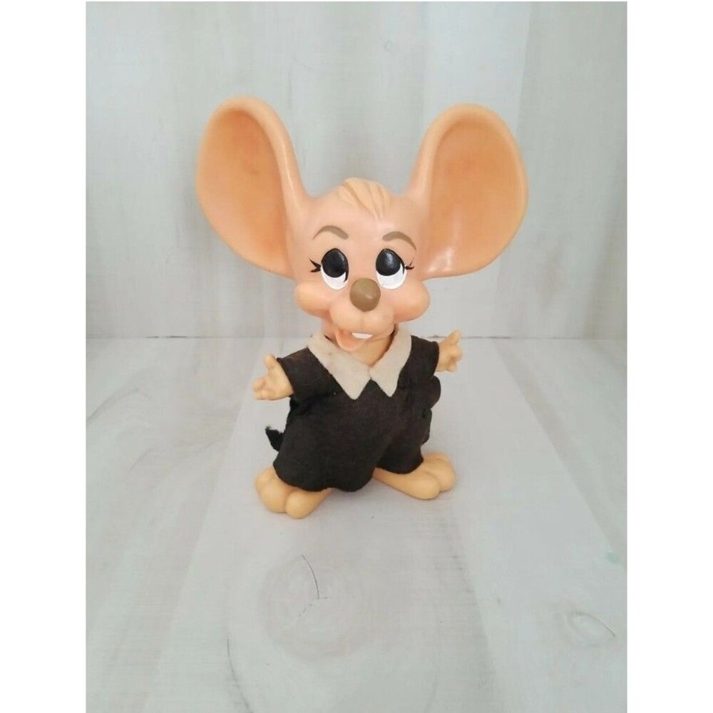 Vintage Roy Des Of Fla Mouse Bank 10.5" Tall